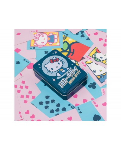 Baraja de cartas hello kitty poker