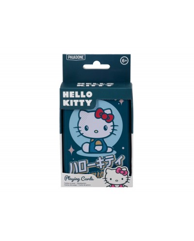 Baraja de cartas hello kitty poker