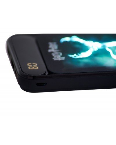 Bateria externa iluminada 10000 mah harry potter patronus