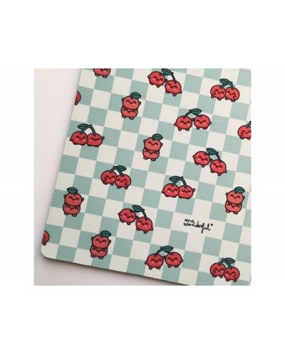 Raton alfombrilla de raton mr wonderful raton alfombrilla de raton cerezas