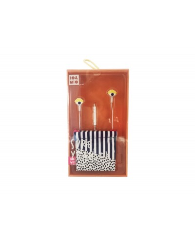 Auriculares iomio estereo con microfono jack 35mm