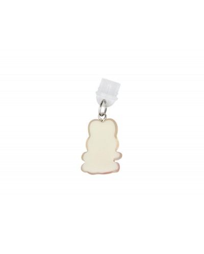 Colgante charm para movil funny type c white rabbit