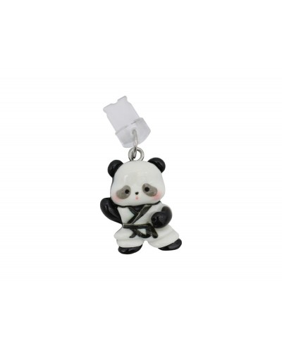 Colgante charm para movil funny lightning panda