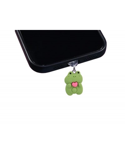 Colgante charm para movil funny lightning frog