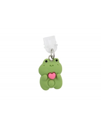 Colgante charm para movil funny type c frog