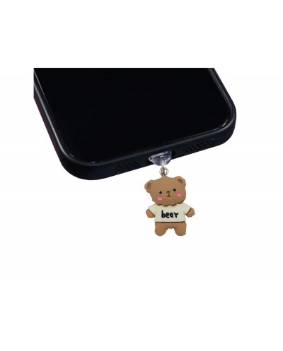 Colgante charm para movil funny lightning bear
