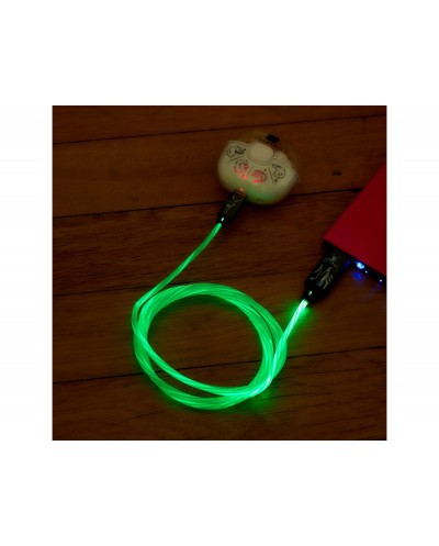 Cable usb a usb c iluminado harry potter patronus 12 m