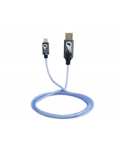 Cable usb a lighting iluminado logo batman 12 m