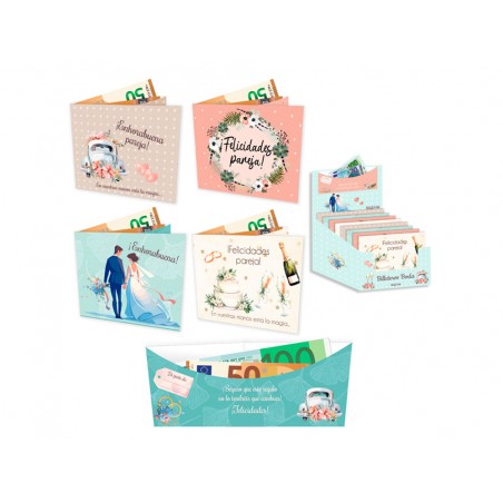 Billetero bodas plata