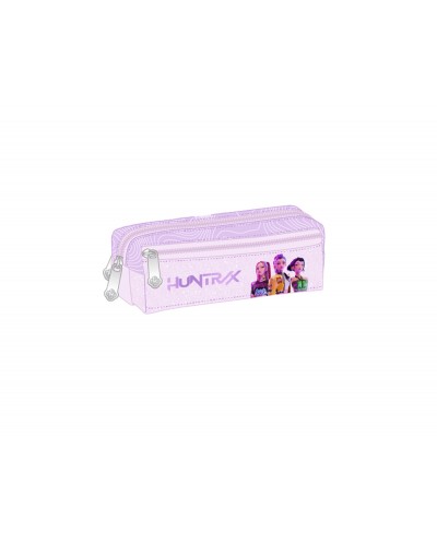 Bolso escolar portatodo safta triple pequeno con goma elastica 22cm k pop demon hunters iconic 85x220x60 mm