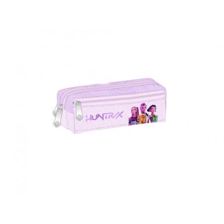 Bolso escolar portatodo safta triple pequeno con goma elastica 22cm k pop demon hunters iconic 85x220x60 mm