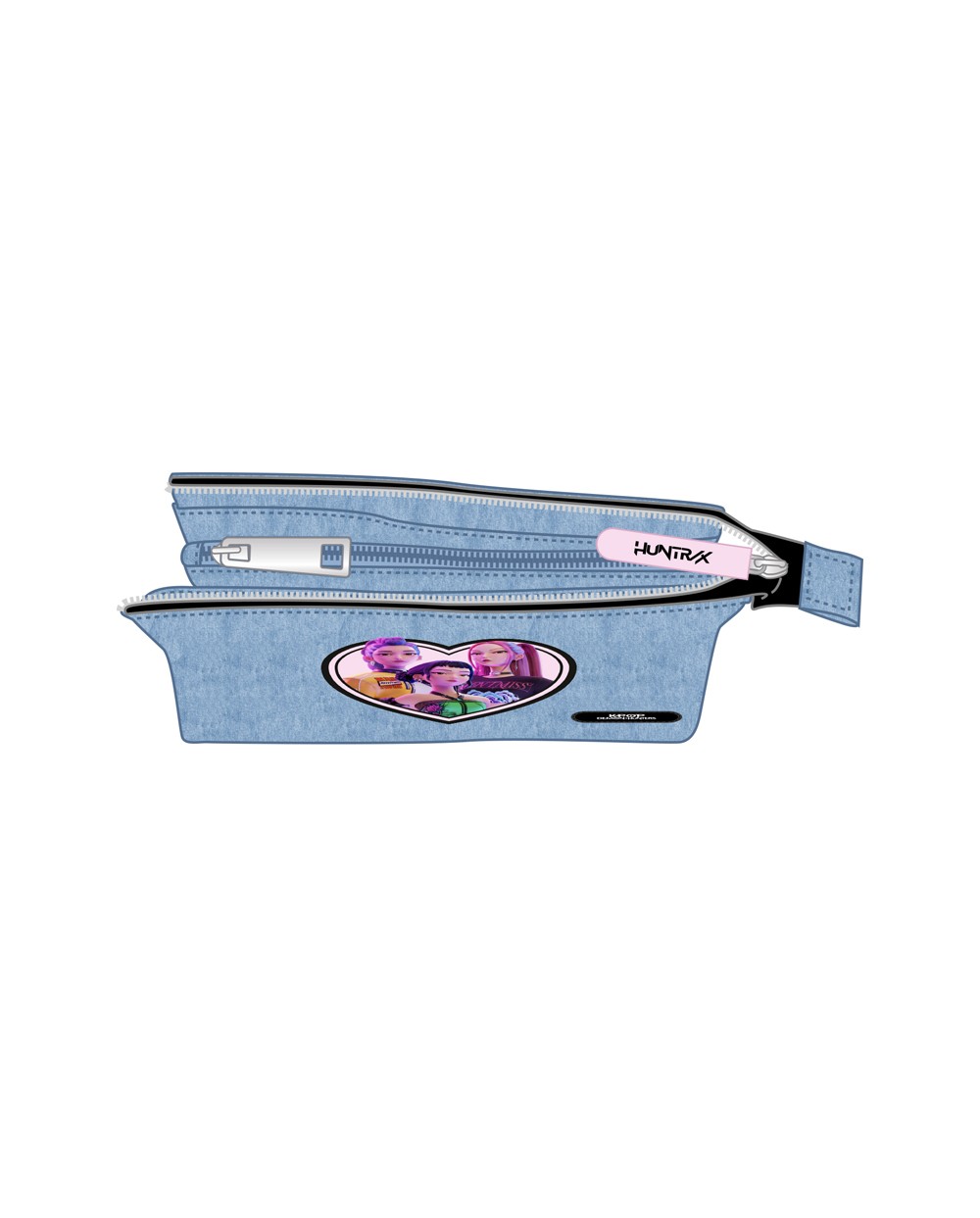 Bolso escolar portatodo safta triple k pop demon hunters x 120x220x30 mm