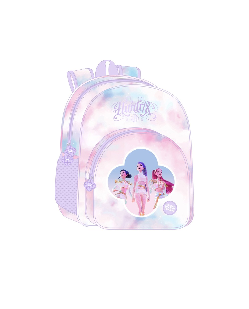 Mochila safta adaptable a carro k pop demon hunters artist 420x330x140 mm