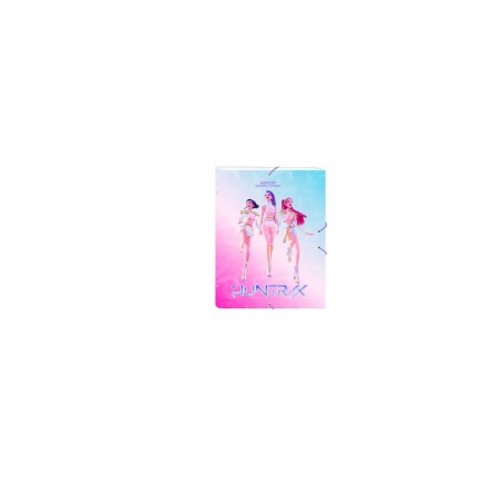 Carpeta clasificadora safta folio carton 12 departamentos k pop demon hunters stationery