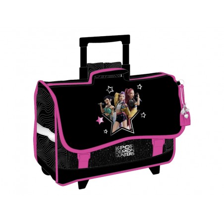 Cartera con carro safta k pop demon hunters energy 330x370x170 mm