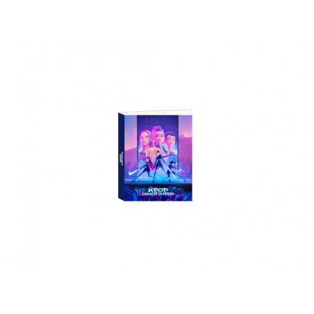Carpeta safta carton folio 4 anillas mixtas k pop demon hunters stationery