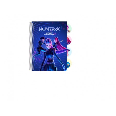 Bloc de notas safta a5 k pop demon hunters stationery 210x148 mm