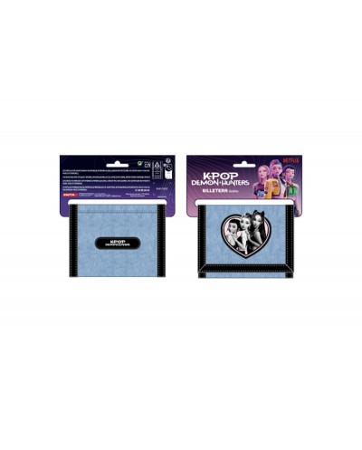 Billetera k pop demon hunters x 95x125x10 mm