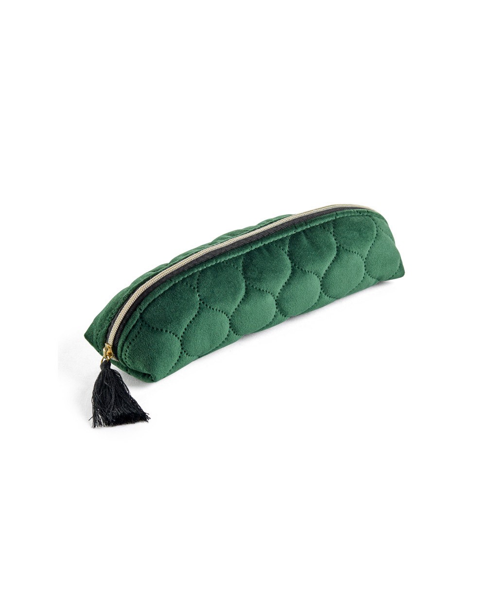 Bolso portatodo miquelrius highland days terciopelo verde 215x60x58 mm