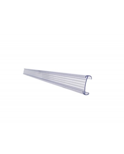 Soporte portaprecios q connect reutilizable para estanteria etiqueta 40x1000 mm transparente