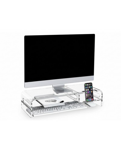 Soporte q connect para monitor metacrilato 508x203x114 mm