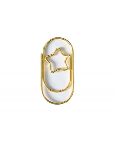 Clips imaginovo 28 mm forma estrella en blister de 10 unidades
