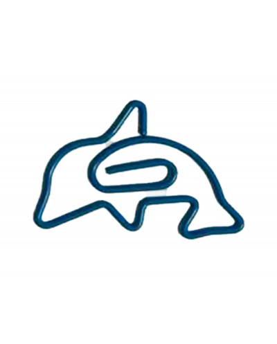 Clips imaginovo 28 mm forma delfin en blister de 10 unidades