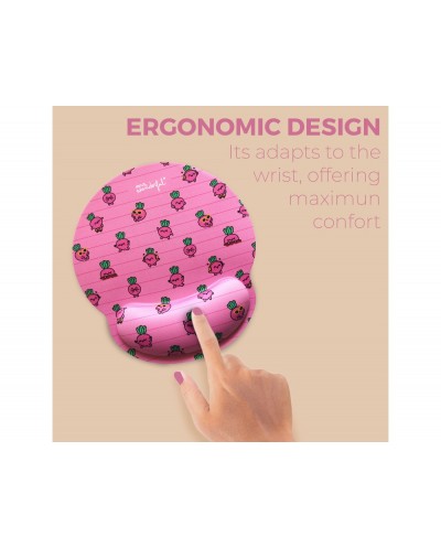 Alfombrilla para raton wondee mr wonderful forma remolachas