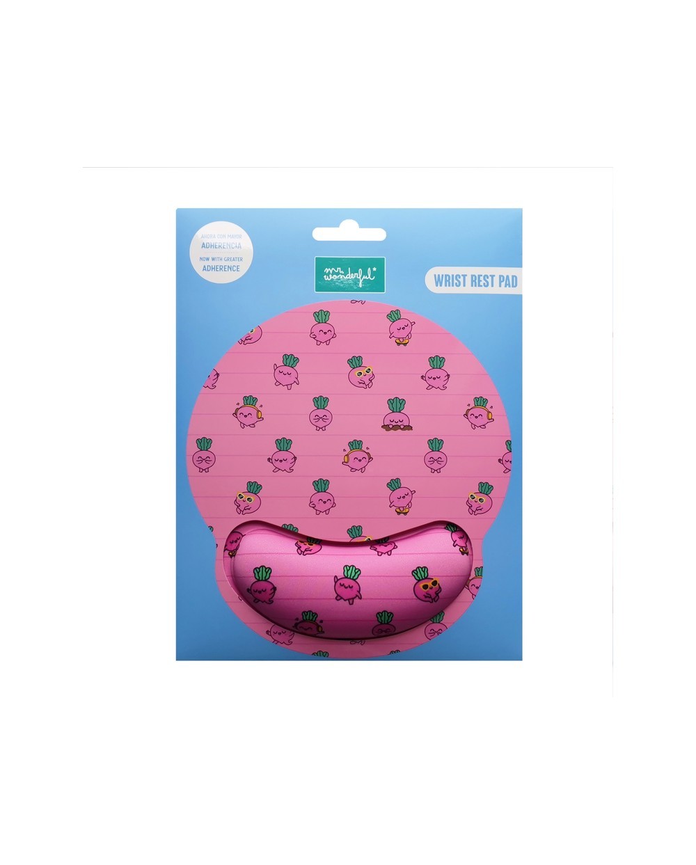 Alfombrilla para raton wondee mr wonderful forma remolachas