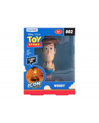 Lampara toy story forma icon woody