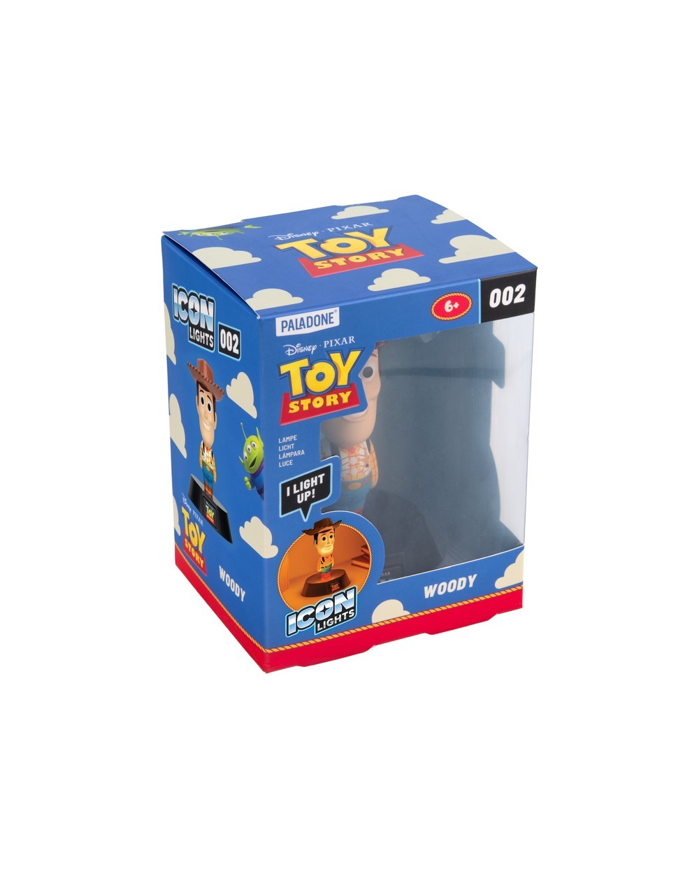 Lampara toy story forma icon woody