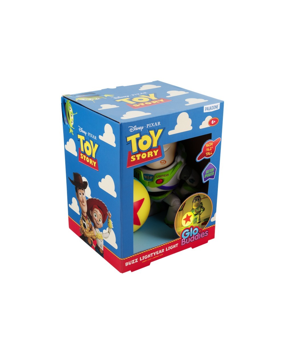 Lampara toy story forma buzz lightyear 16 cm