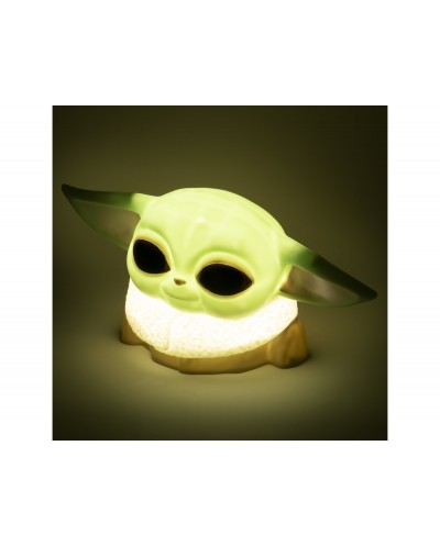Lampara mandalorian forma grogu 15 cm