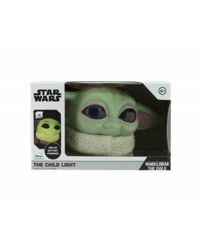 Lampara mandalorian forma grogu 15 cm