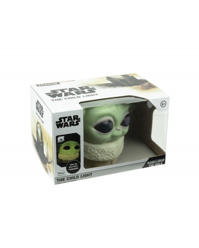 Lampara mandalorian forma grogu 15 cm