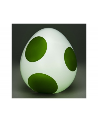 Lampara super mario forma yoshi egg 20 cm