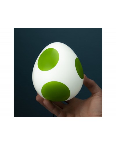 Lampara super mario forma yoshi egg 20 cm