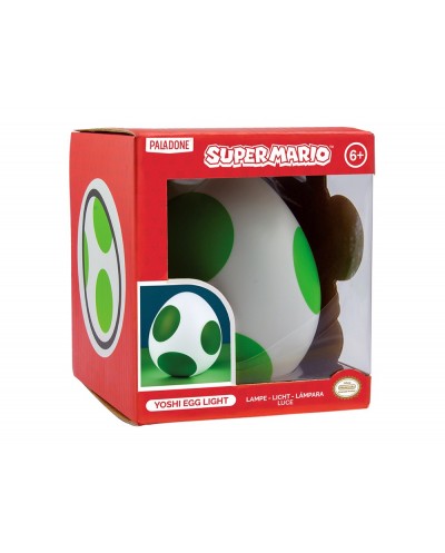 Lampara super mario forma yoshi egg 20 cm