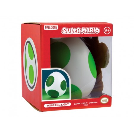 Lampara super mario forma yoshi egg 20 cm
