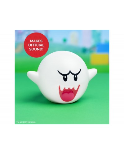 Lampara super mario forma sonidos boo