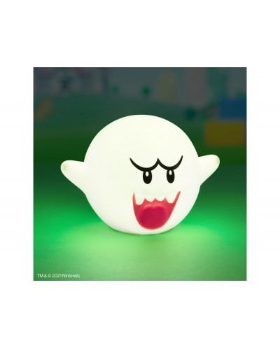 Lampara super mario forma sonidos boo