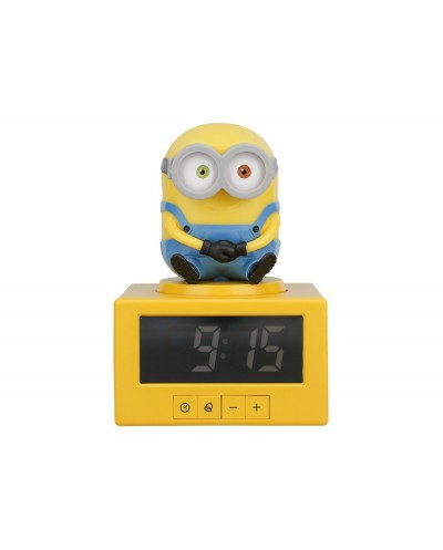 Despertador minions lampara bob