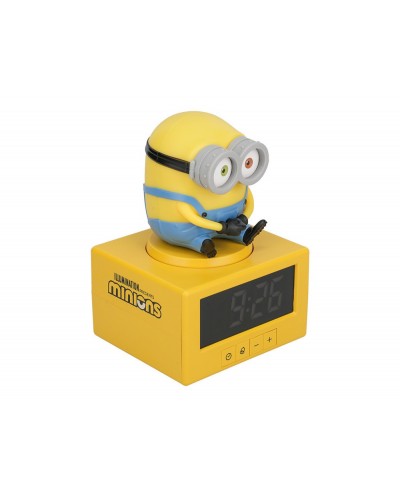 Despertador minions lampara bob