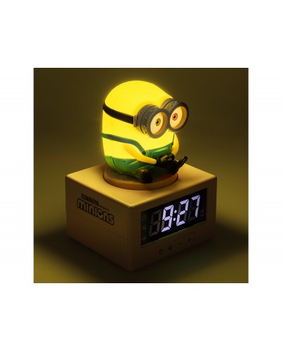 Despertador minions lampara bob