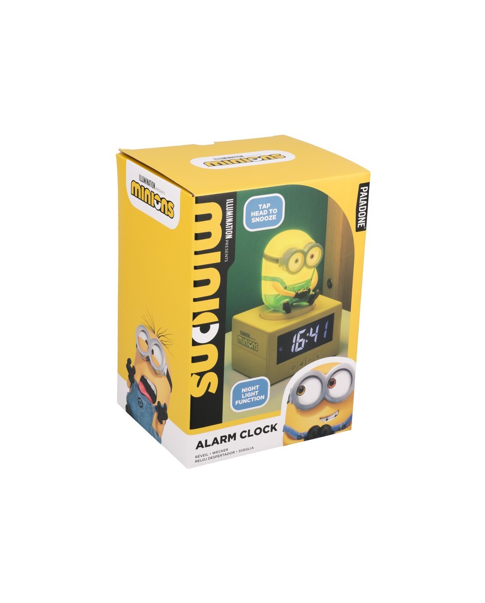 Despertador minions lampara bob
