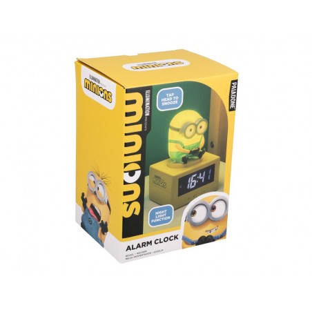 Despertador minions lampara bob