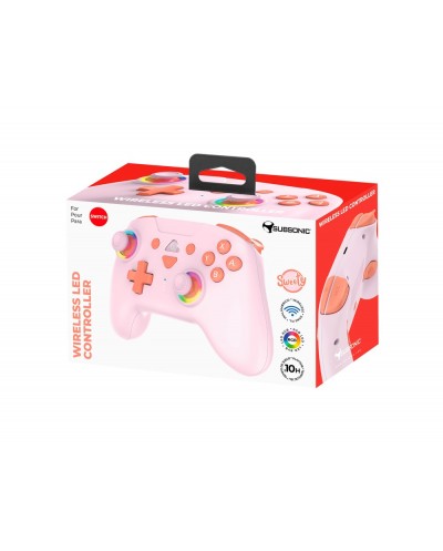 Mando inalambrico subsonic wireless led rosa