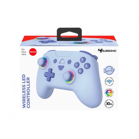 Mando inalambrico subsonic wireless led azul