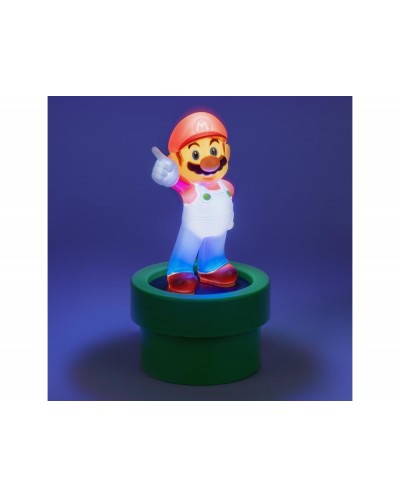 Lampara super mario forma mario 20 cm
