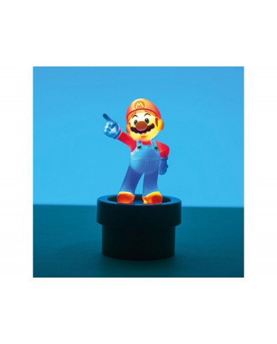 Lampara super mario forma mario 20 cm